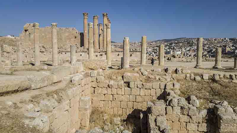 244 - Jordania - Jerash - templo de Artemisa